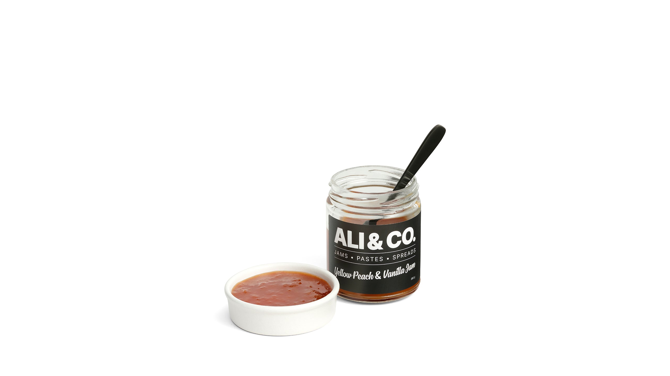 Yellow Peach & Vanilla Jam